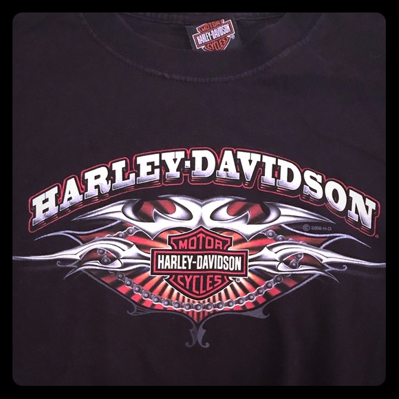 Harley Davidson Mens T Shirt Size Large - Picture 1 of 3
